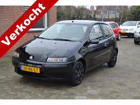 Fiat Punto - 1.2 ELX bj.2001 179.000 km el.ramen radio/cd nieuwe APK mooi en goed - 1