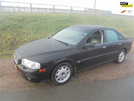 Volvo S80 - 2.4 D5 Elite s80 2.4 d5 airco ecc lmv leer inruil koopje - 1