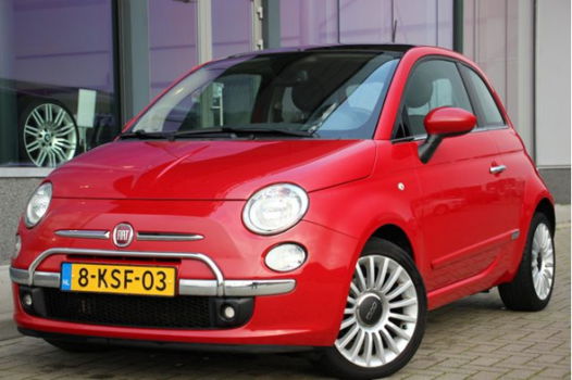 Fiat 500 - 0.9 TwinAir Lounge | Automaat | Leder | - 1