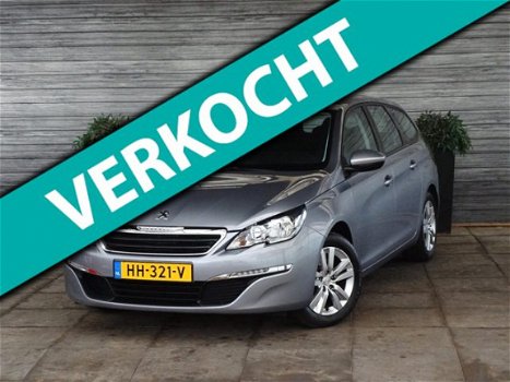 Peugeot 308 SW - 1.6 BlueHDI Blue Lease Pack Navigatie Sportvelgen Trekhaak Pdc - 1