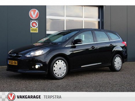 Ford Focus Wagon - 1.6 TDCI ECOnetic Lease Titanium (105pk) Navi/ Climat/ Cruise/ Elek. Pakket/ Blue - 1