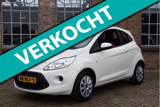 Ford Ka - 1.2 Cool&Sound 2010 96.556km Airco ORG NL Eerste eigenaar - 1