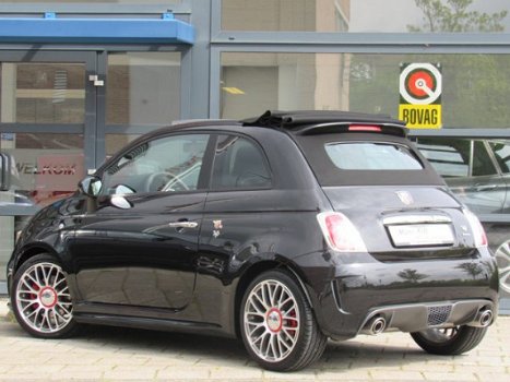 Fiat 500 C - 1.4 T-Jet Abarth 595 Turismo Cabriolet / Airco / Leder Sport Int / 595 / LM Velgen / Un - 1