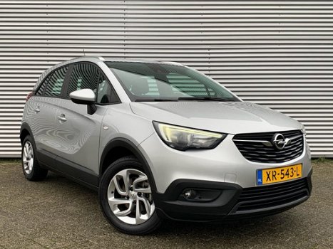 Opel Crossland X - 1.2 Turbo Edition Airco Navigatie LM-Velgen 6-Bak - 1