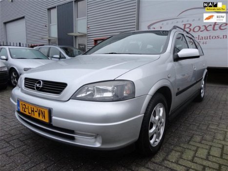 Opel Astra Wagon - 1.6-16V Njoy 5 deurs, station, AIRCO, CRUISE CONTROL, technisch 100 % en rijd sup - 1