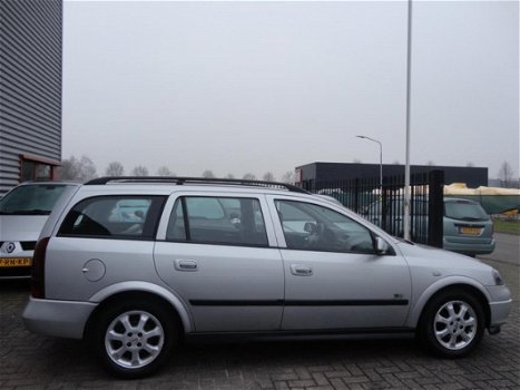 Opel Astra Wagon - 1.6-16V Njoy 5 deurs, station, AIRCO, CRUISE CONTROL, technisch 100 % en rijd sup - 1