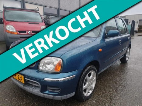 Nissan Micra - 1.4 Luxury 5-DRS*AIRCO/NAP/SPORTVELGEN - 1