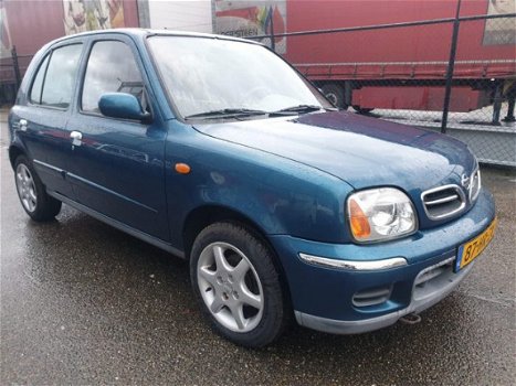 Nissan Micra - 1.4 Luxury 5-DRS*AIRCO/NAP/SPORTVELGEN - 1