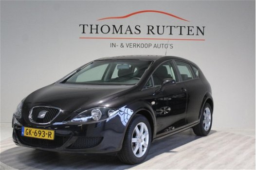 Seat Leon - 1.6 2006/ Airco/ Elek ramen+ Spiegels/ Lm/ Afnbare trekhaak/ Cruise/ Radio CD/ Boekjes - 1