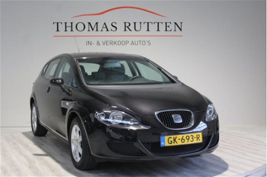 Seat Leon - 1.6 2006/ Airco/ Elek ramen+ Spiegels/ Lm/ Afnbare trekhaak/ Cruise/ Radio CD/ Boekjes - 1