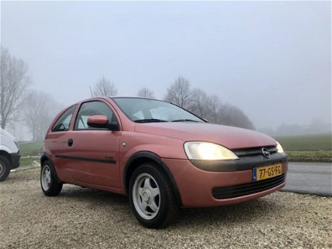 Opel Corsa - 1.2-16V Comfort, BJ 2001, APK Jan 2021, Nette Auto - 1