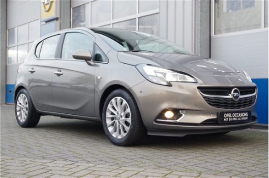 Opel Corsa - 1.0 TURBO 90PK 5-DRS COSMO+ | NAVI | XENON | LEDER | CLIMA | LED | PDC | 16