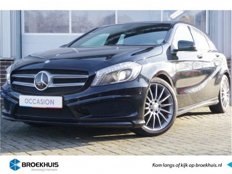 Mercedes-Benz A-klasse - A180 123PK AMBITION AMG | NAVI | XENON | LEDER | LED | PDC | 18