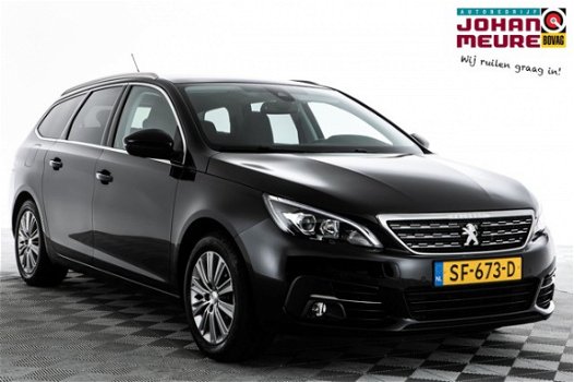 Peugeot 308 SW - 1.2 PureTech Blue Lease Premium 1e Eigenaar LEDER | PANORAMADAK -A.S. ZONDAG OPEN - 1