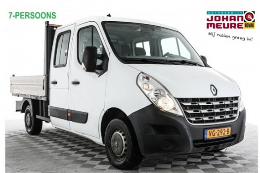 Renault Master - T35 2.3 dCi L2 Eco DC Pick Up 7-Persoons NAVI | AIRCO -A.S. ZONDAG OPEN - 1