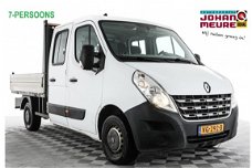 Renault Master - T35 2.3 dCi L2 Eco DC Pick Up 7-Persoons NAVI | AIRCO -A.S. ZONDAG OPEN