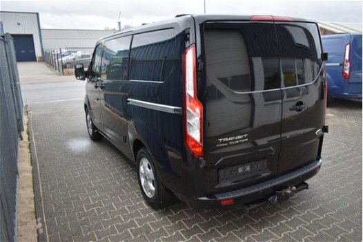 Ford Transit Custom - 2.2 TDCI 155pk Luxe DC L1H1 Airco / Leder / 2x Schuifdeur / Camera / Trekhaak - 1