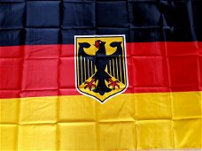 Vlag West Duitsland , Vlag Duitsland + adelaar -