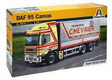 Italeri bouwpakket Daf  95 canvas Truck schaal 1:24 3914