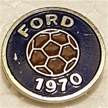 SP0002 Speldje Ford (met voetbal) 1970 blauw - 1