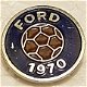 SP0002 Speldje Ford (met voetbal) 1970 blauw - 1 - Thumbnail