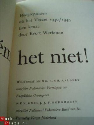Evert Werkman -- ik neem het niet - Afbeelding 2
