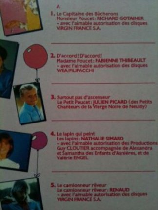La fugue du Petit Poucet - KinderLP - Franstalig - M Drucker - Afbeelding 3