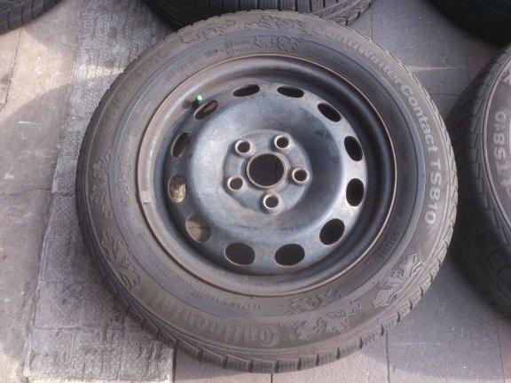 4 Stalen Velgen Vw Sharan Seat Alhambra 5x112 195/65 R15 - Afbeelding 2