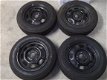 4 Winterbanden Velgen 155/70 R13 Vw Polo Lupo Golf 2 Jetta 4x100 - 1 - Thumbnail