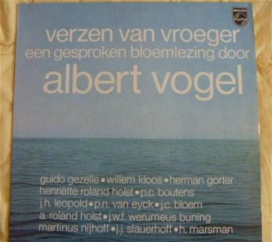 Verzen van vroeger, gesproken bloemlezing door Albert Vogel - LP - 1