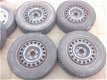 4 Stalen Velgen Opel Vectra Astra Calibra 195/65 R15 5x110 - 1 - Thumbnail