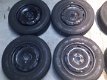 4 Stalen velgen Vw Polo Fox Seat Ibiza 5x100 165/70 R14 - 1 - Thumbnail