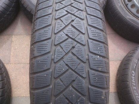 4 Stalen Velgen 185/65 R15 Mercedes 190 W201 W124 5x112 - 3