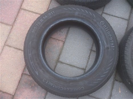 4 Banden Continental 165/70 R14 - 2