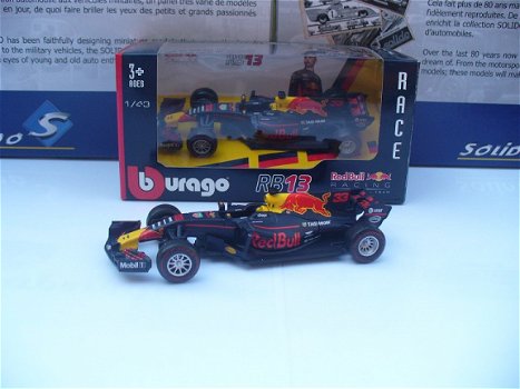 Bburago 1/43 Red Bull RB13 RB 13 Max Verstappen F1 2017 - 2