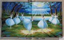 AANBIEDING VOORBEDRUKT HEEL GROOT BORDUURSTRAMIEN ,BALLERINA's 1030 - 1 - Thumbnail