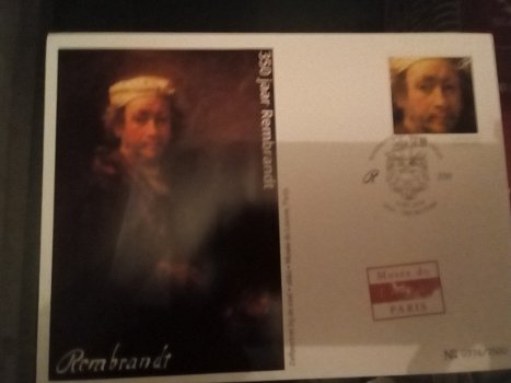 Rembrant postzegels - 2