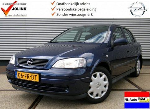 Opel Astra - 1.6i Pearl I NL-auto I 1e eig. I dealer ond. I Airco - 1