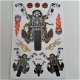 Sticker set Outlaw 1% Biker A4 Formaat - 1 - Thumbnail