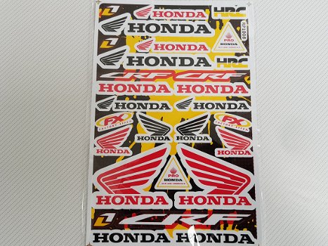 Sticker set Honda Racing Team - 2