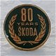 SP0224 Speldje 80 years Skoda [groen] - 1 - Thumbnail