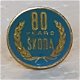 SP0226 Speldje 80 years Skoda [blauw] - 1 - Thumbnail