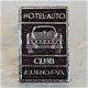 SP0243 Speldje Hotel-auto club europa - 1 - Thumbnail