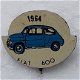 SP0292 Speldje 1964 Fiat 600 [blauw] - 1 - Thumbnail