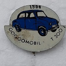 SP0296 Speldje 1964 Goggomobil T 300 [blauw]