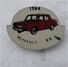 SP0297 Speldje 1964 Renault R8 [bruin]