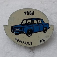 SP0298 Speldje 1964 Renault R8 [blauw]
