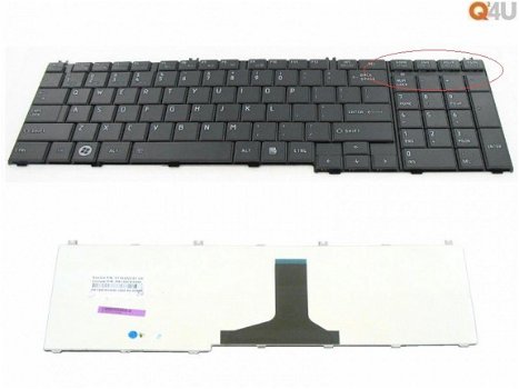 Toshiba Satellite C650 C660 L655 L670 series toetsenbord - 1