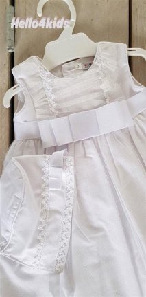 68 Doopjurkje doopkleding doopsetje doopkleed Isabel - Afbeelding 2