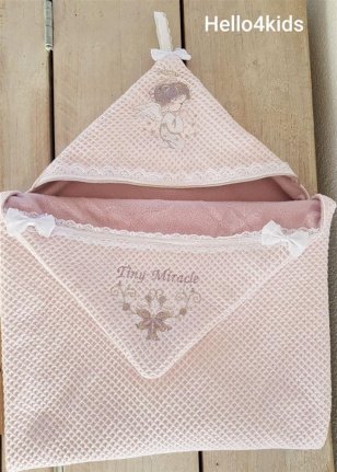 maxi cosi doopdeken doopkleding doopkleed met gratis naam - Afbeelding 2